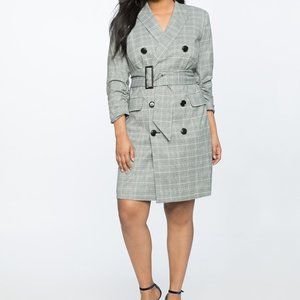 Eloquii Double Breasted Blazer Dress